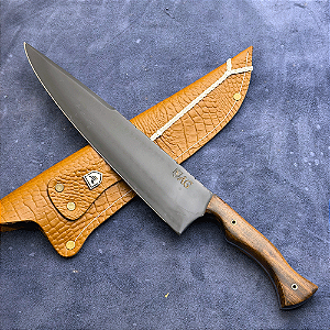 Faca Chef 10" - Carbono 1075 - Cabo Tradicional
