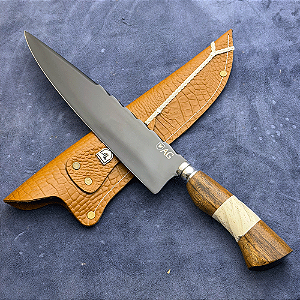 Faca Churrasco 10" - Carbono 1070 - Cabo Tradicional