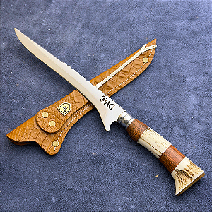 Faca Fileteira 8" - Inox 420c - Cabo Tradicional