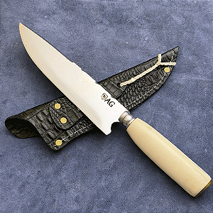 Faca Churrasco 8" - Inox 420c - Cabo Tradicional