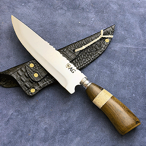 Faca Churrasco 8" - Inox 420c - Cabo Tradicional