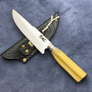 Faca Churrasco 6" - Inox 420c - Cabo Tradicional