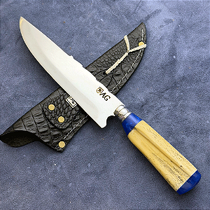 Faca Churrasco 8" - Inox 420c - Cabo Tradicional