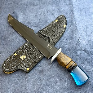 Forjada 10" - Aço Carbono 1070 - Cabo Exclusivo