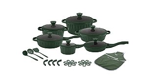 Donna Antiaderente 22 Peças - Verde