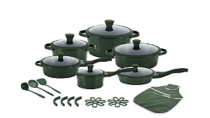 Altenza Antiaderente 22 Peças - Verde