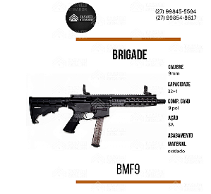 Brigade BMF9 (Black) cal 9mm