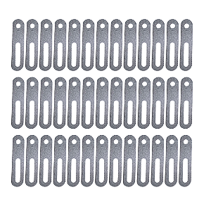 Kit: 50 Chapas Junção para cama baú bipartida queen e king