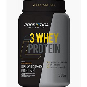 3 Whey Protein - Chocolate - 900g - Probiotica