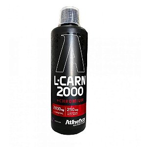 L-Carn 2000 + Chromium - Uva - 480ml - Atlhetica