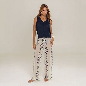 Regata Tricot Marinho