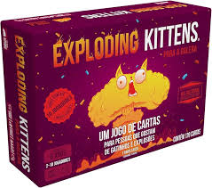 JOGO EXPLODING KITTENS : PARA A GALERA