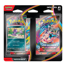 Combo com 4 Pacotes de Booster: Megaevolução Caos Ascendente