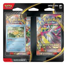 Blister com 4 Boosters: Megaevolução