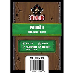 Sleeve Bucaneiros - Padrão 63,5 x 88mm