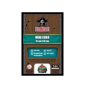 Sleeve Bucaneiros - Mini Euro 45 x 68 mm