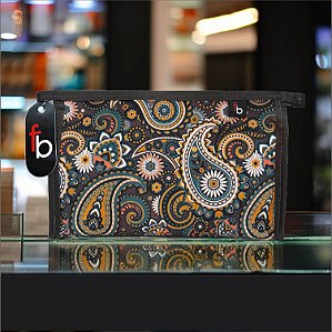 Necessaire Versátil - Arabesco Marrom