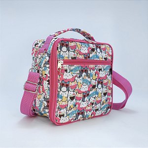 Bolsa Térmica Amora - Estampa Gatinho
