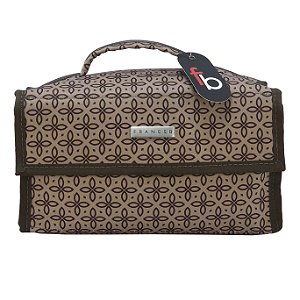 Necessaire Rocambole - Clássico Marrom Claro
