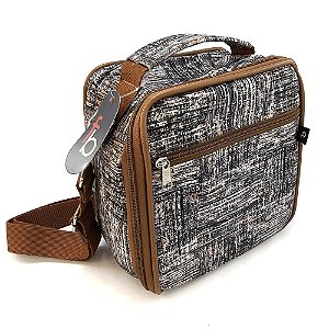 Bolsa Térmica Amora - Estampa Abstrato Marrom