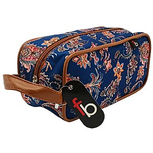 Necessaire Multiuso - Arabesco Azul