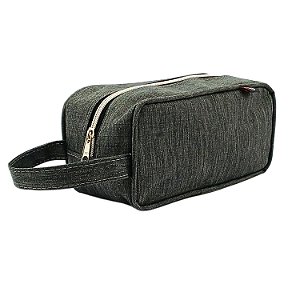 Necessaire Multiuso - Estampa Preta Brilhante