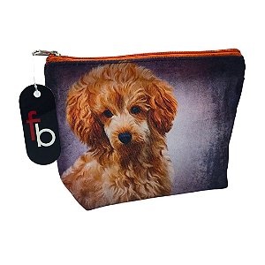 Necessaire Cute Pet - Red Poodle