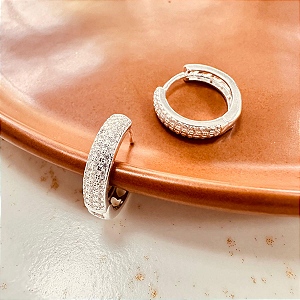 Argola Cravejada Solm