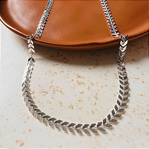 Colar Escamas - 45 cm