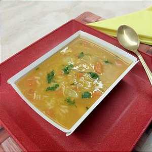 Sopa de legumes com frango