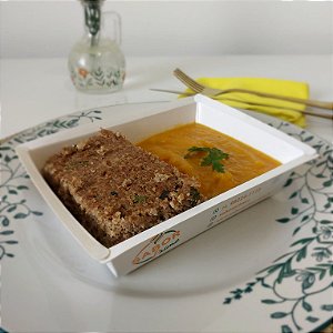 Kibe de carne assado + Purê de cabotiá