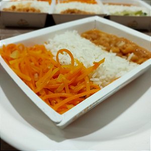 Cenoura + Arroz e Feijão