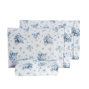 Jogo de lençol King 03 Peças 100% Algodão Percal 180 fios Vivale - Safira