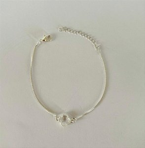 Pulseira Mini Trevo Cristal