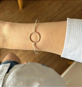 Bracelete Circulo Vazado