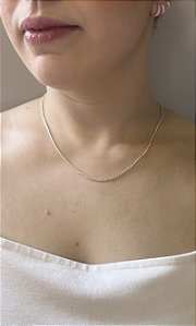 Corrente em Prata Baiano