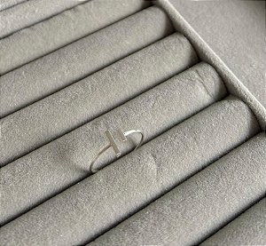 Anel em Prata Palito Ajustável