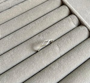 Anel em Prata Vazado