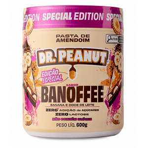 Pasta de amendoim - Dr. Peanut 600g - Banoffe