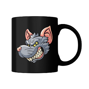 Caneca Ratão ( Porcelana )