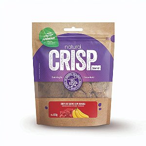 Petisco Natural Crisp - Chips Carne e Banana 100g