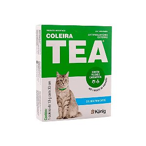 Tea Coleira Antipulgas para Gatos 33 cm