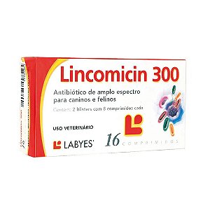 Antibiótico Lincomicin 300 16 comprimidos