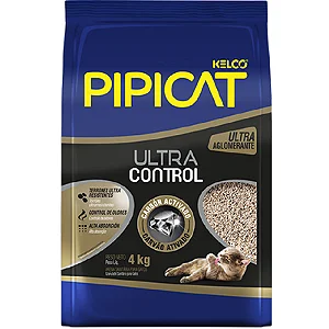 Areia Pipicat Ultra Control Carvao 4 Kg