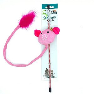 Brinquedo Varetinha Porquinho Pelúcia Rosa Savana Único