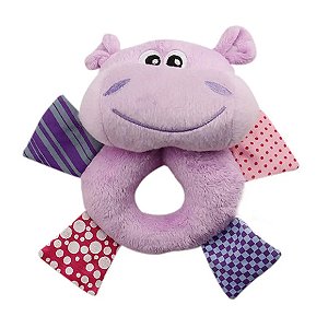 Brinquedo Pelúcia Hipopótamo Savana Único