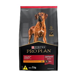 Ração Pro Plan Cães Adultos Raças Grandes Frango 15 kg