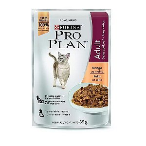 Ração Úmida Pro Plan Adult Frango ao Molho 85 g