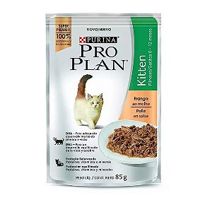 Ração Úmida Pro Plan Kitten Frango ao Molho 85 g