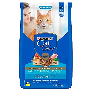 Ração Cat Chow Adultos Peixe 10,1 kg